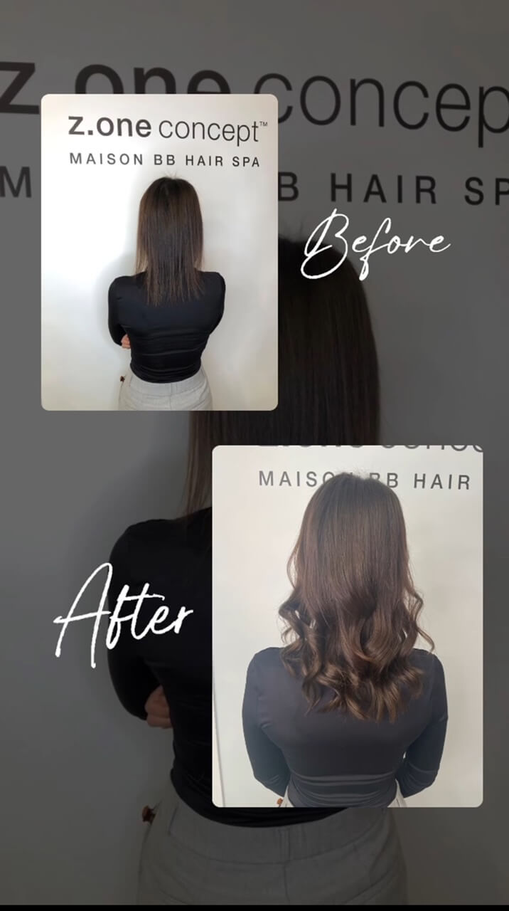 Immagine Galleria Extension | Gallery • Maison BB Hair Spa • Hair Spa ad Arona